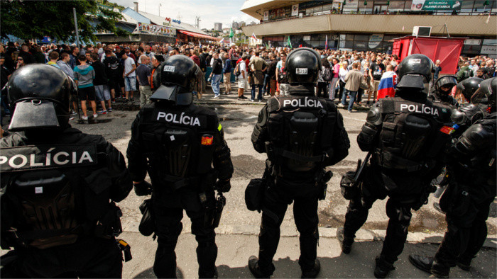 Bratislava centre paralyzed by protest against migration quotas