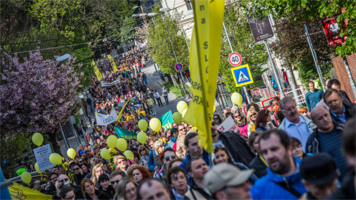 Protest pracovníkov školstva