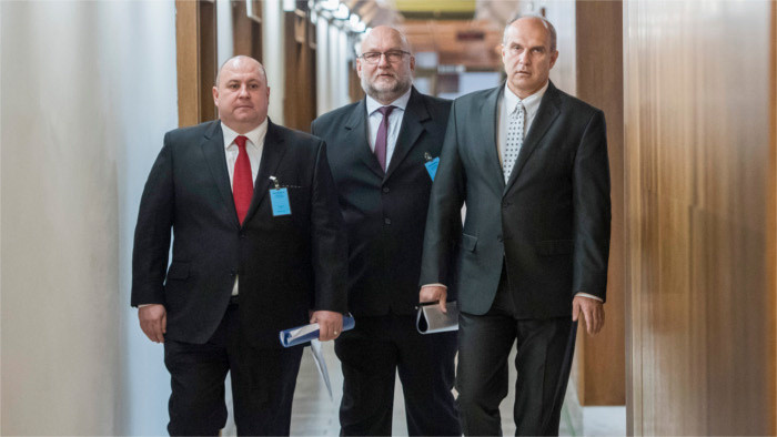 Two candidates for the new Police Corps president