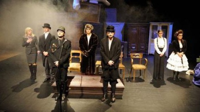 Sitcom at a cemetery