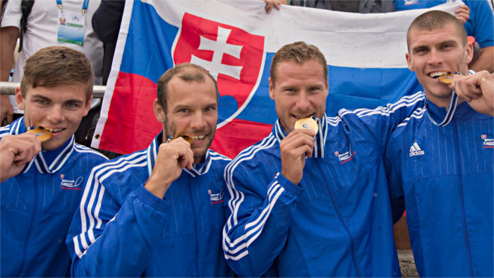 Los canoistas eslovacos obtienen medallas de oro en el Campeonato del Mundo de Piragüismo en Milán