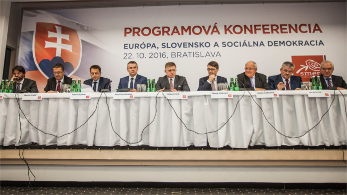 Ruling Smer-SD party introduces its new vision at conference