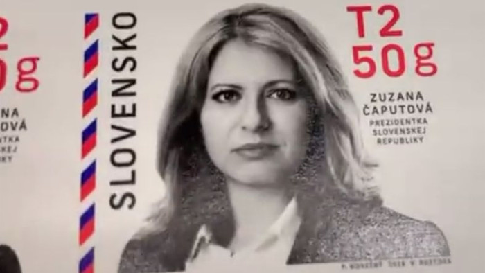 Známky Čaputovej sa tlačia v Česku