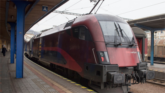Direct train links Bratislava and Zurich 
