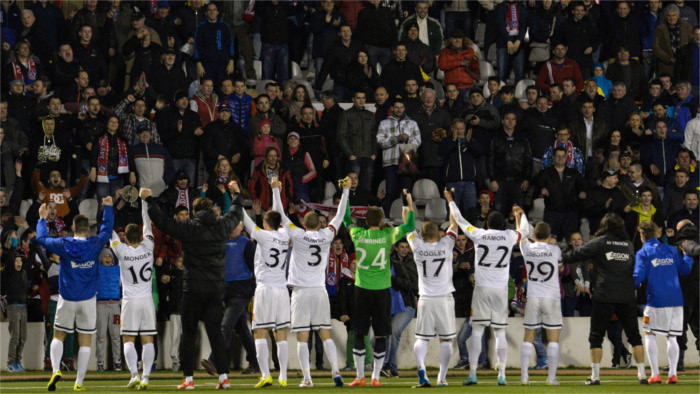 Trenčín became a National Football Champion