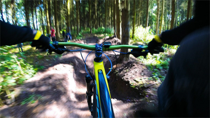 The first pump track course built in High Tatras