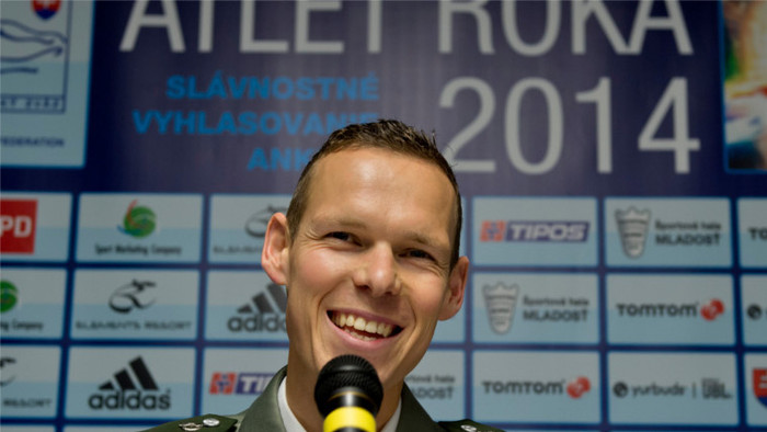 Matej Tóth s ocenením Atlét roka 2014