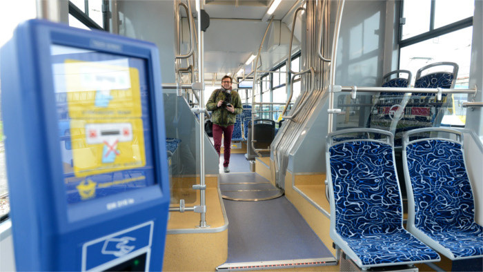 Female passenger stabs ticket inspector in tram