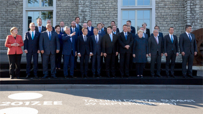 A l’issue des entretiens à Tallin