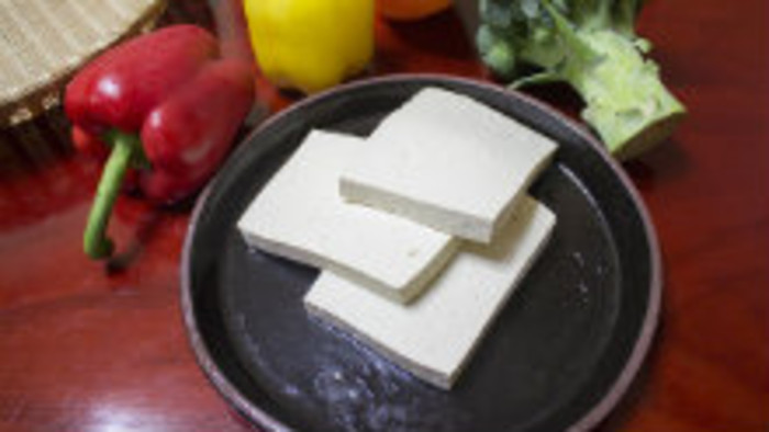 Tofu na kocky