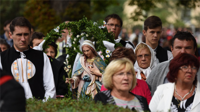 Sviatok patrónky Slovenska