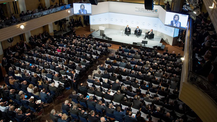 Munich Security Conference with Slovak mark