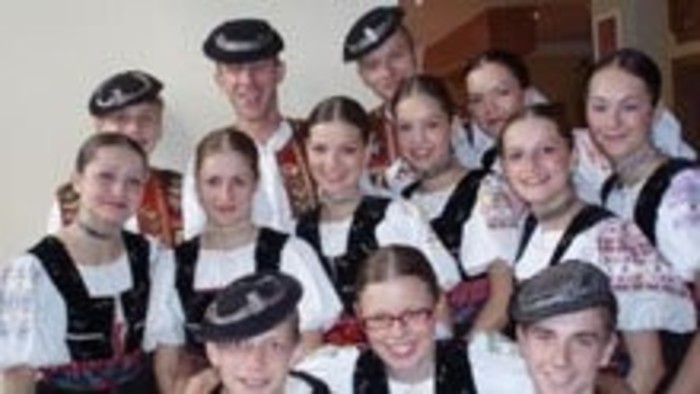 Na nácviku folklórnehu súboru Detva z Detvy