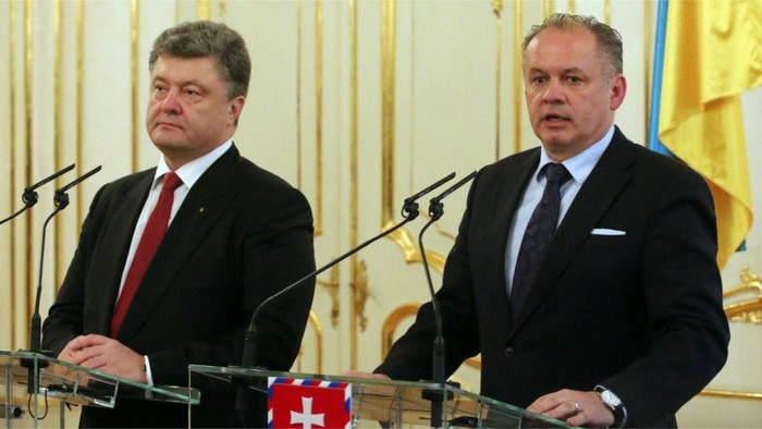 Kiska speaks to Poroshenko 