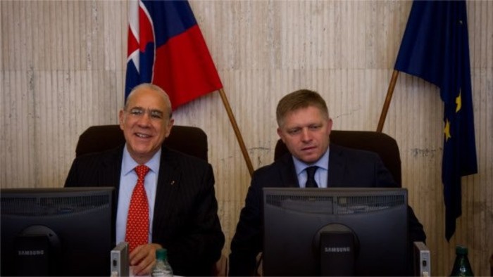 Šéf OECD v Bratislave