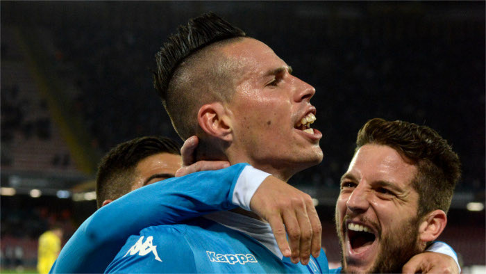 Hamšík supera en el Nápoles el número de goles de Maradona