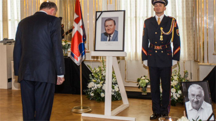 Michal Kováč, vrai Européen