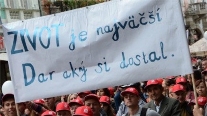 En la ciudad de Košice tuvo lugar la Marcha por la Vida