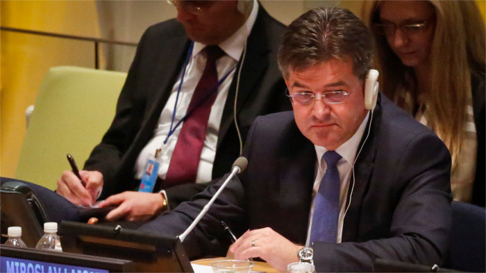 Lajčák questioned about his UN chair candidacy