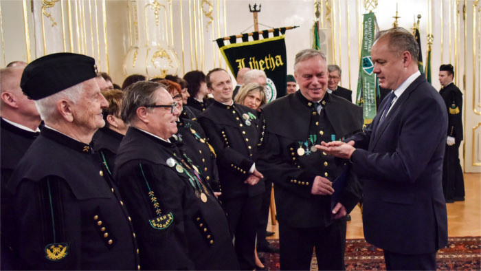Президент СР Андрей Киска принял горняков