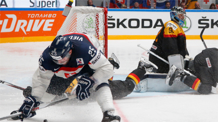 Hockey sobre hielo: Eslovaquia – Alemania 1: 5