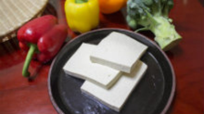 Vyprážaný tofu rezeň