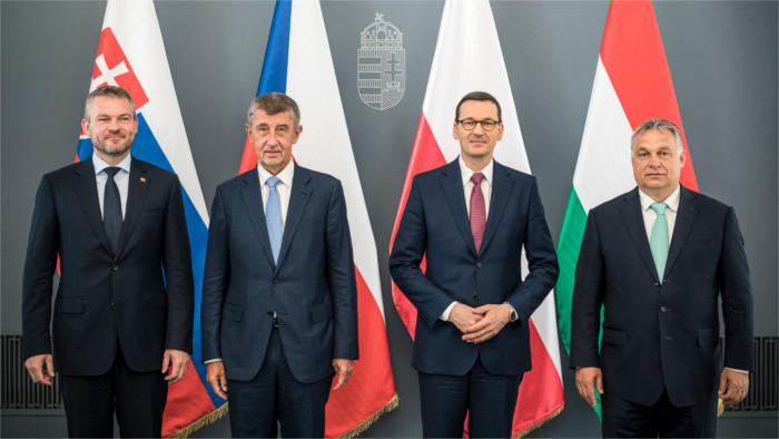 Peter Pellegrini à la rencontre des premiers ministres du V4 à Prague