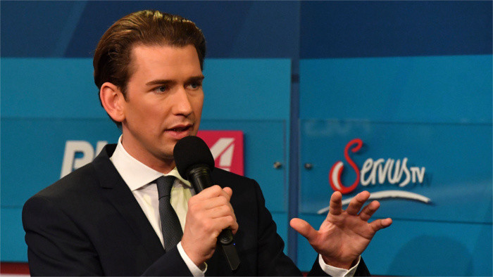 Le futur Chancellier Sebastian Kurz proche des pays de Visegrad