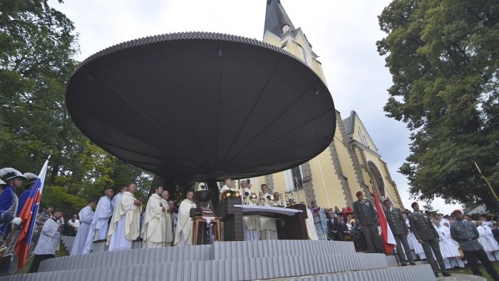 Concluyen Festival Pohoda, Folklórico de Deva y celebrada multitudinaria misa en Levoča