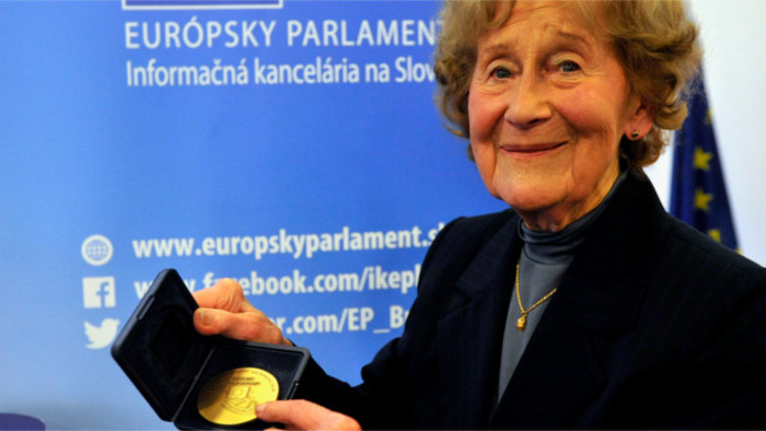 Eva Siracká recibió el premio Ciudadano europeo 2014