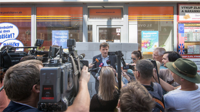 Controversial MP walls up loan company entrance 