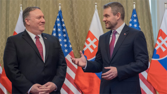 US State Secretary discusses security during visit to Slovakia