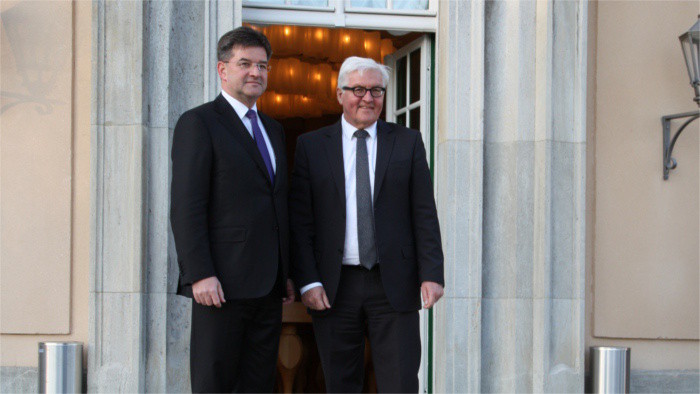Foreign Minister in Berlin on migration crisis