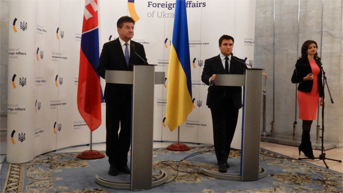Foreign Minister in Ukraine 