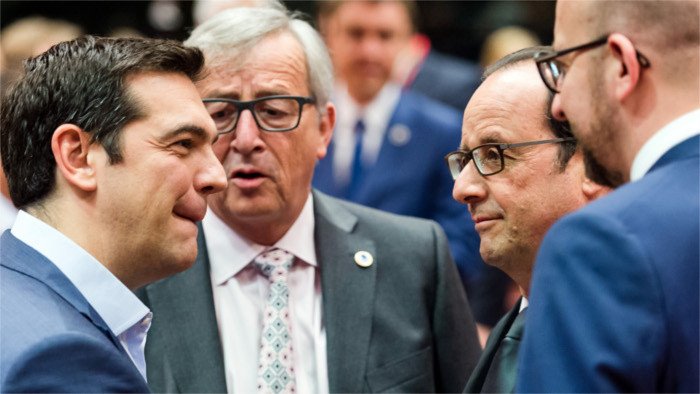 Euro zone summit agrees deal for Greece