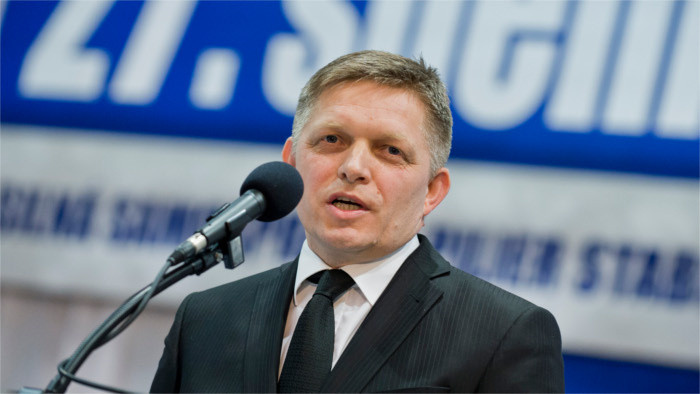 PM Fico gives first official speech after heart surgery 