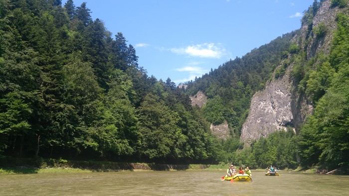 Splav rieky Dunajec