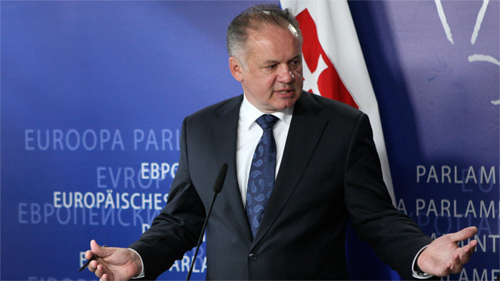 President Kiska is most trusted person