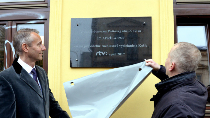 Félicitation à Radio Košice