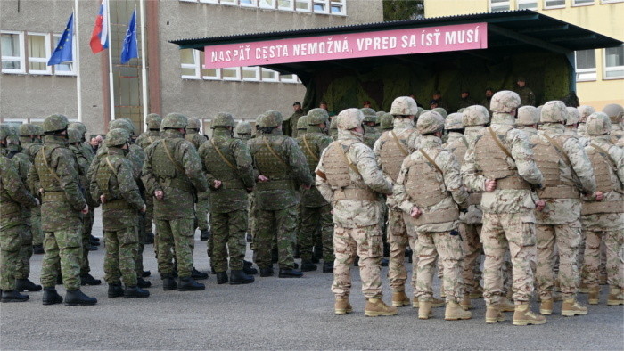 Словацкие военные отправляются в Международные Миссии