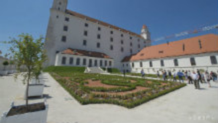 Baroková záhrada pri Bratislavskom hrade