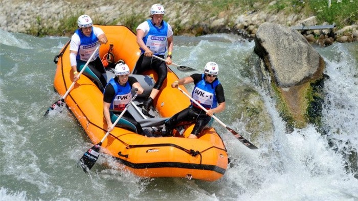 Slovenky bodovali v raftingu