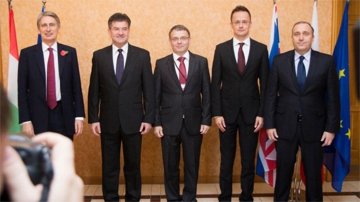 Stretnutie ministrov V4 a Veľkej Británie
