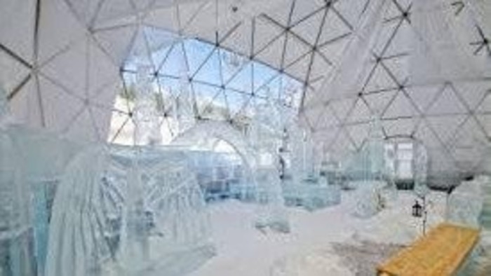 Comenzó construcción de muro de bloques de nieve en Altos tatras