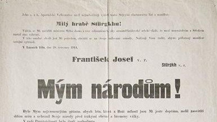 Manifest cisára Františka Jozefa I. sa dá čítať aj v digitálnej podobe