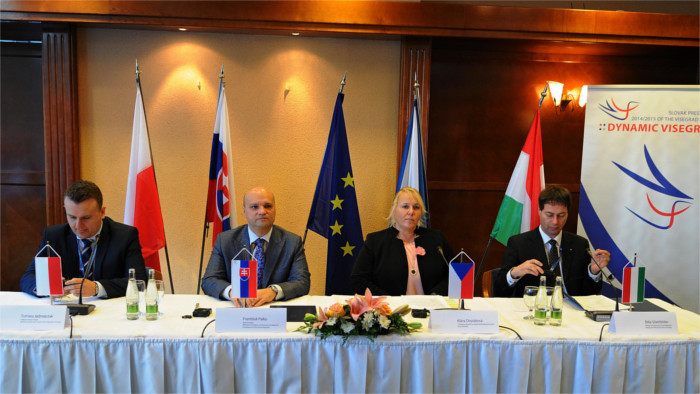 La Slovaquie achève sa présidence du groupe de Visegrad