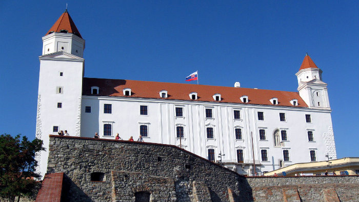 Jozef Bednárik na Bratislavskom hrade 