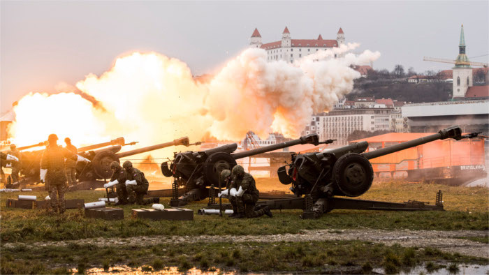 New Year’s Salute to Mark Slovakia’s Statehood