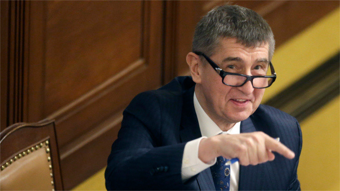 Andrej Babis listend as a spy