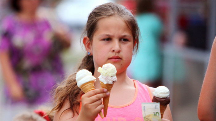 Slovaks eating only 3 litres per year of ice cream